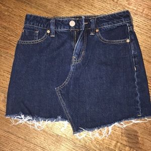 BDG jean skirt